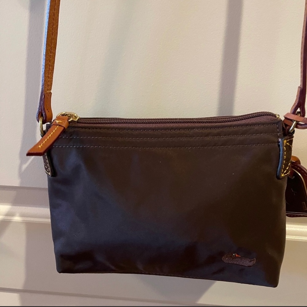 Dooney and Bourke Crossbody Brown - Picture 1 of 4